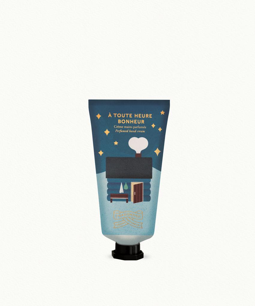 A toute heure bonheur Hanging box Hand cream + emery board