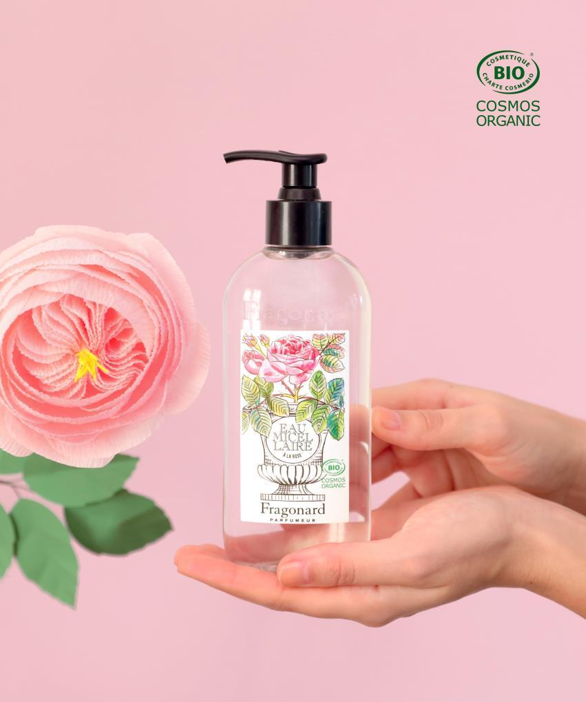 Micellar Water certified BIO Rose