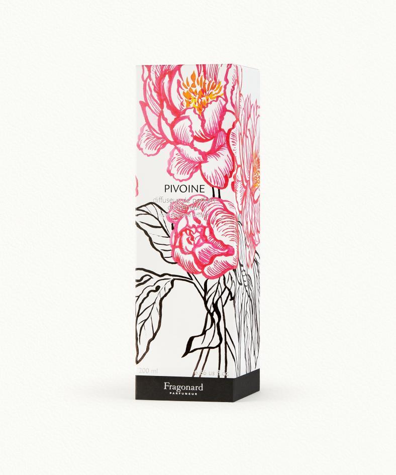 Pivoine Room Diffuser  & 10 sticks
