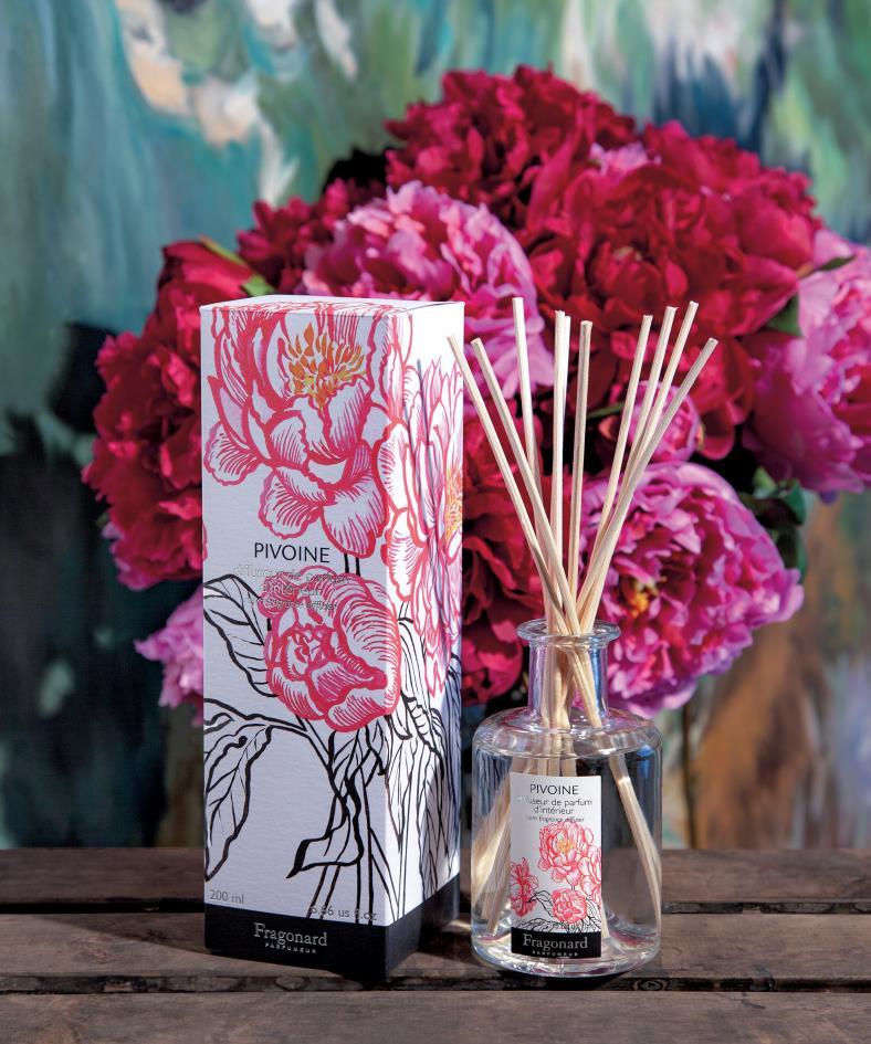 Pivoine Room Diffuser  & 10 sticks