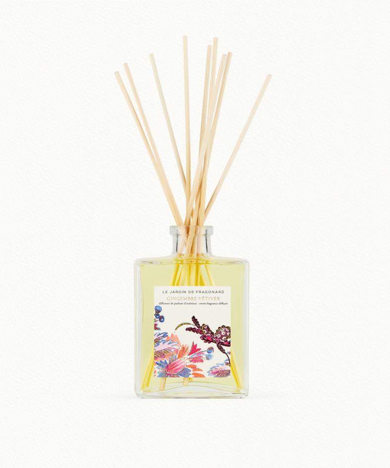 Gingembre Vétiver Room Diffuser  & 10 sticks