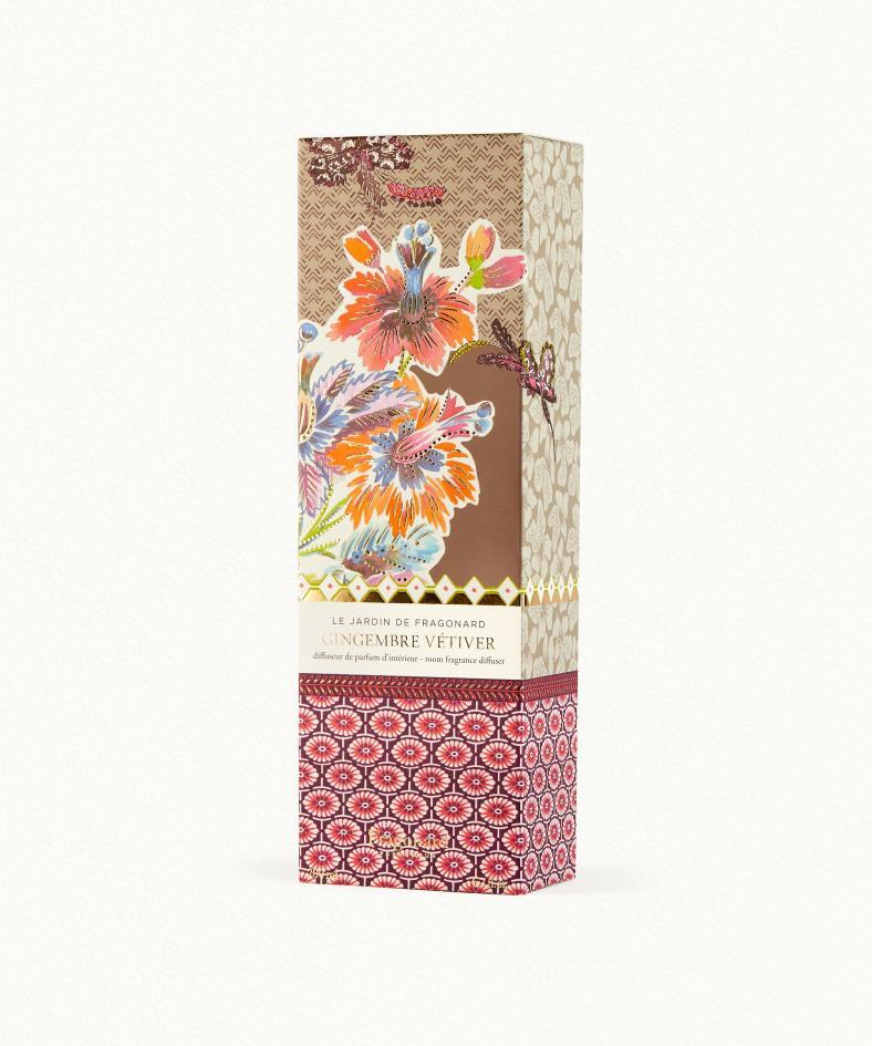 Gingembre Vétiver Room Diffuser  & 10 sticks