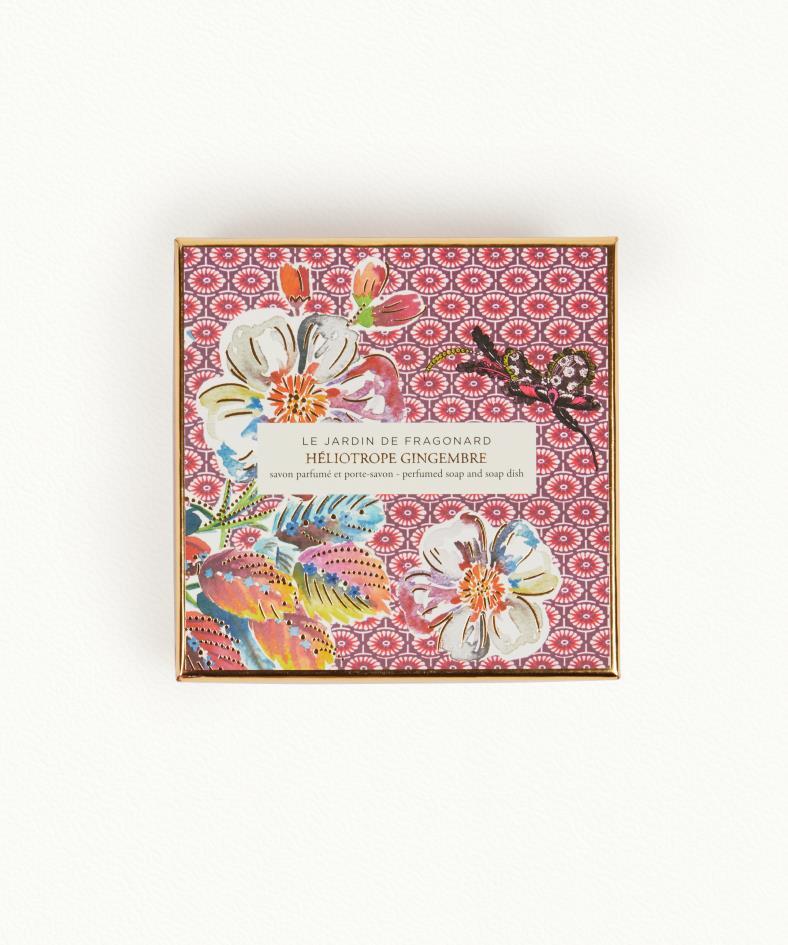 Heliotrope Gingembre Soap & Soapdish