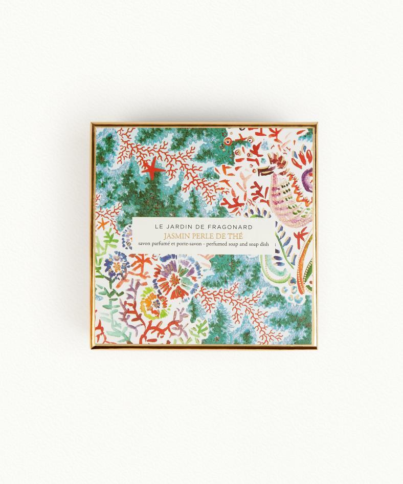 Jasmin Perle de Thé Soap & Soapdish