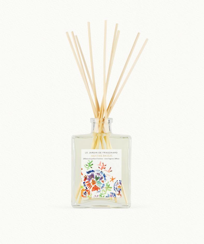 Menthe Basilic Room Diffuser  & 10 sticks