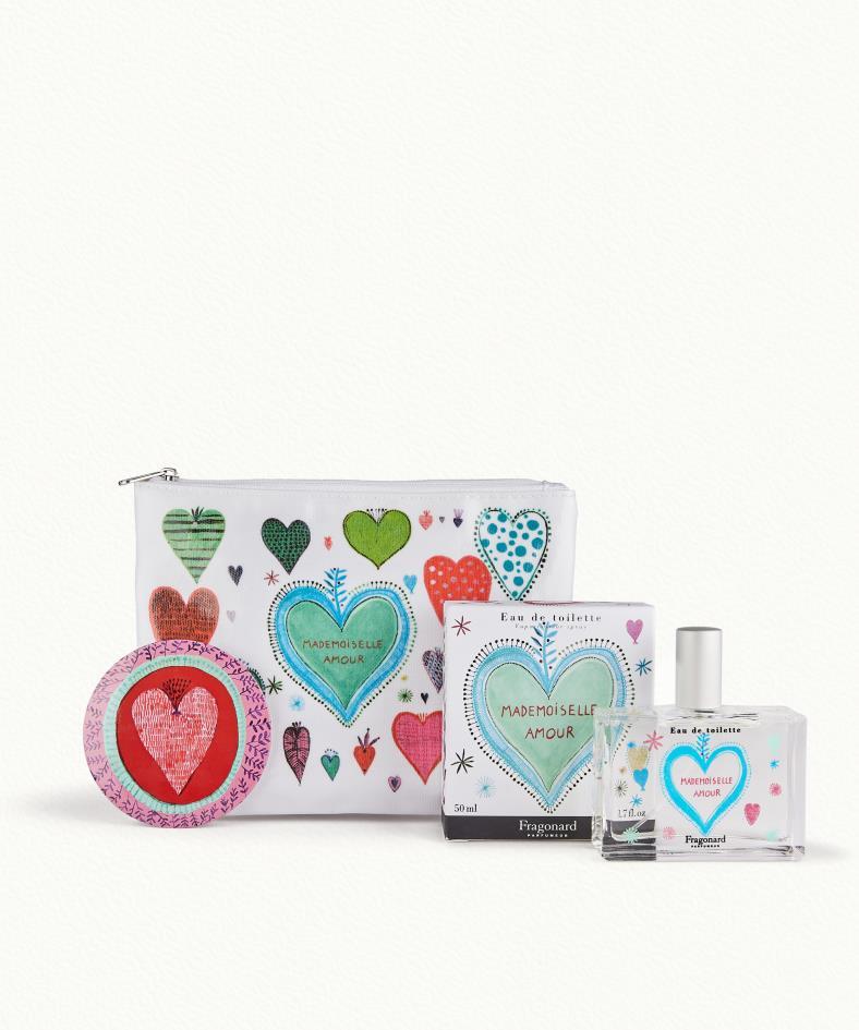 Mademoiselle Amour Eau de toilette, Kit & Miror