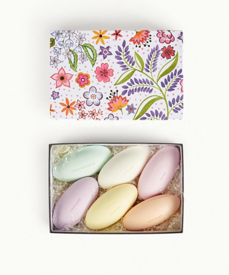 Assorted Pebble Soaps Set of 6