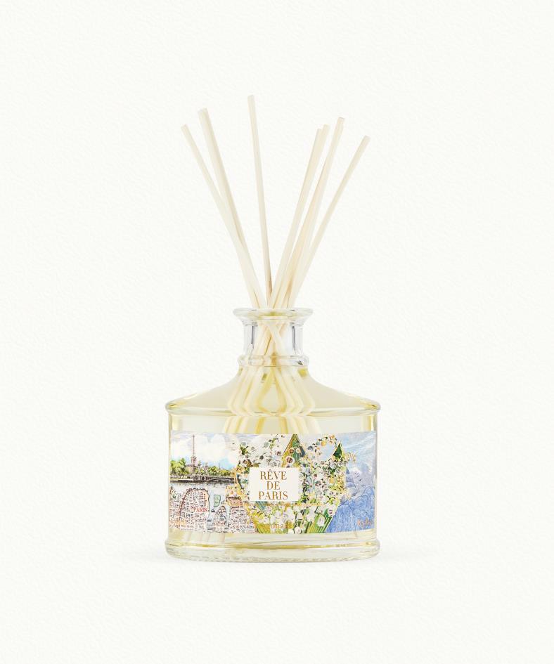 Rêve de Paris Room Diffuser  & 10 sticks