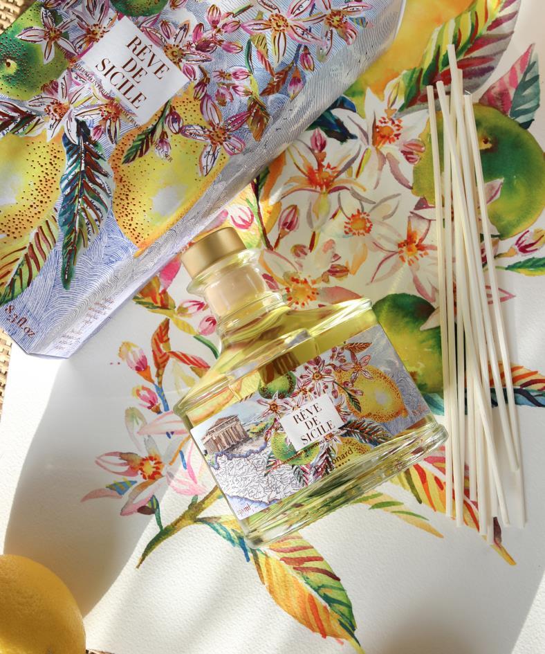 Rêve de Sicile Room Diffuser  & 10 sticks