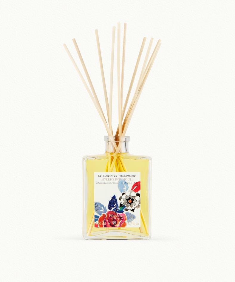 Myrrhe Patchouli Room Diffuser  & 10 sticks