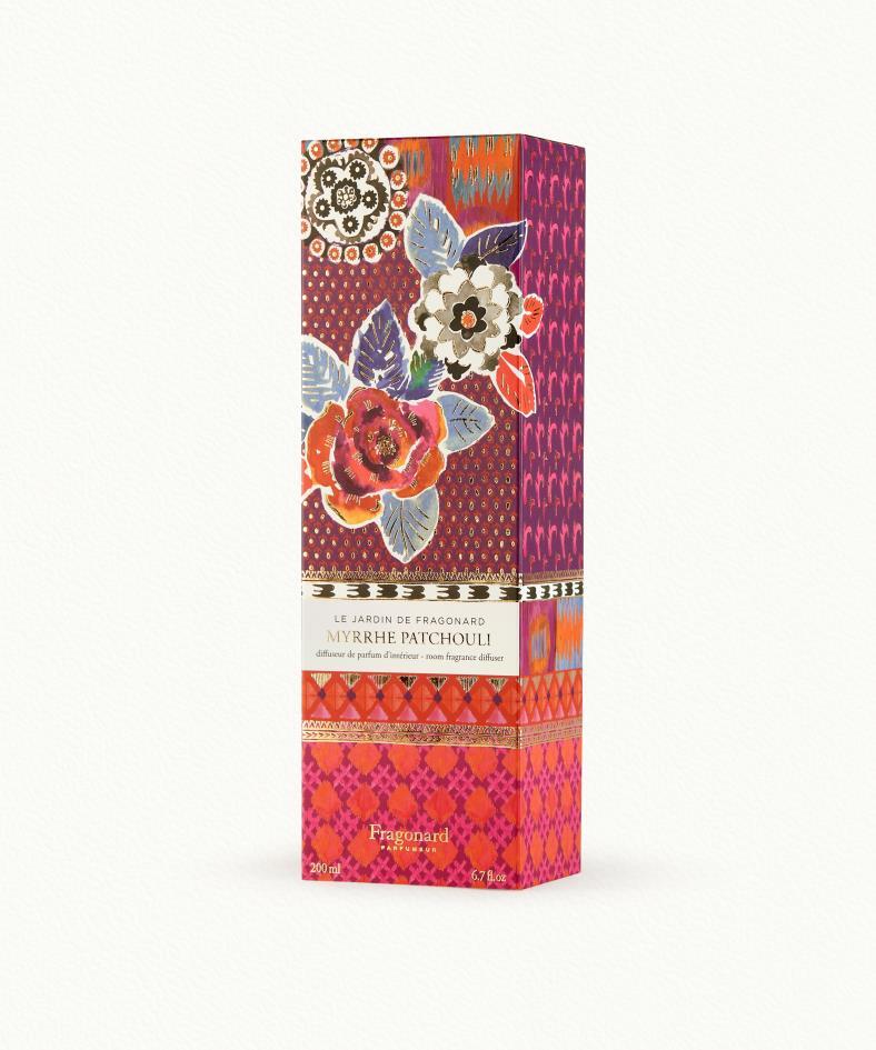 Myrrhe Patchouli Room Diffuser  & 10 sticks
