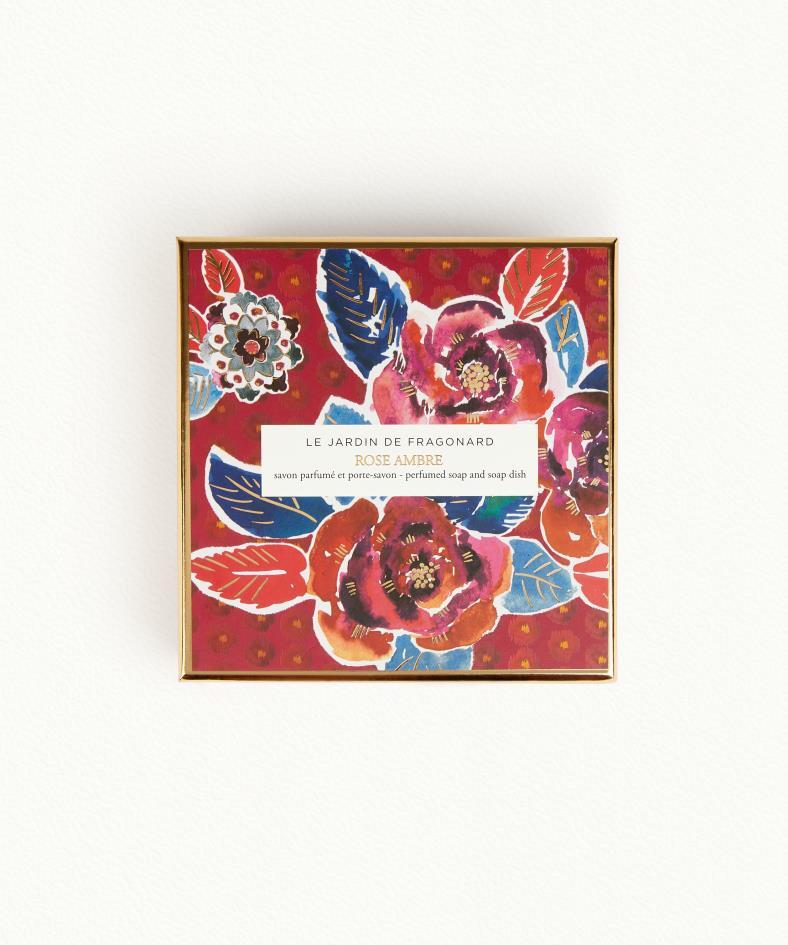 Rose Ambre Soap & Soapdish