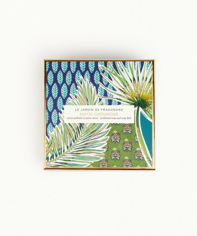 Santal Cardamome Soap & soapdish