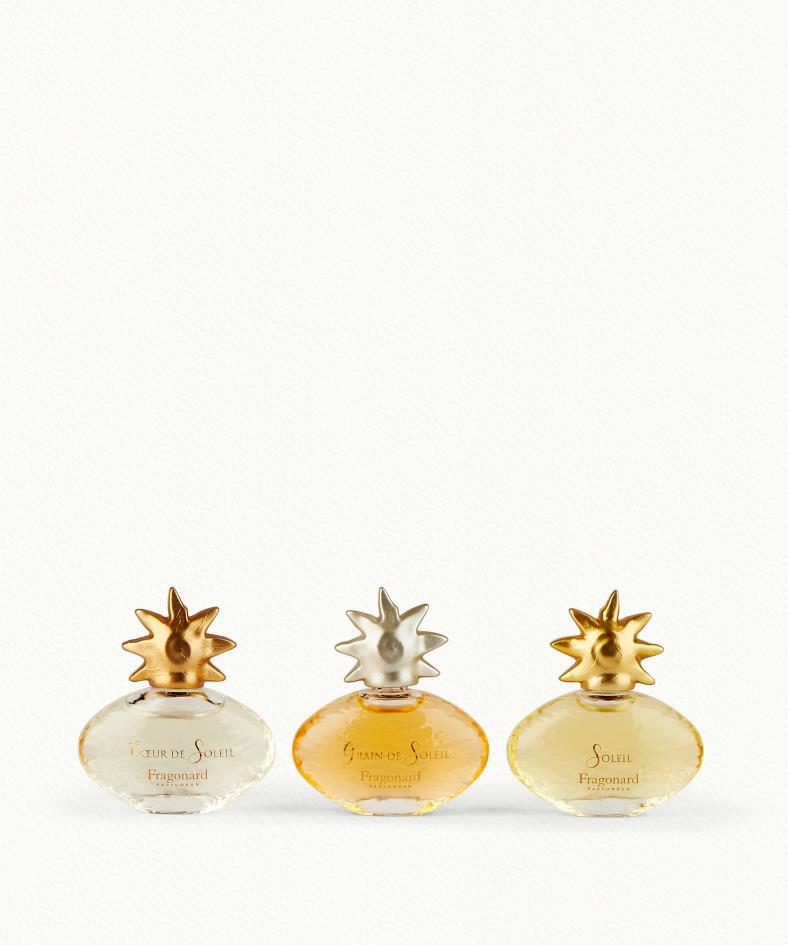 Miniatures Soleil collection Set of 3 Eaux de Parfum