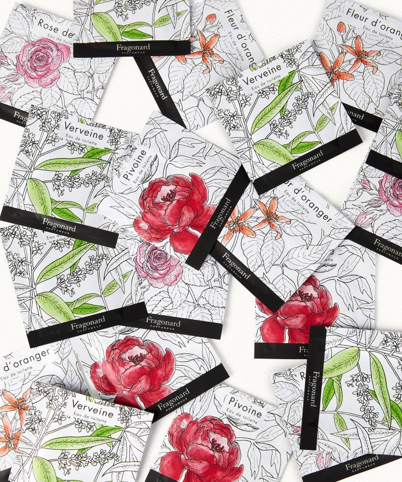 Set of 20 Perfumed Sachets Eau de toilette