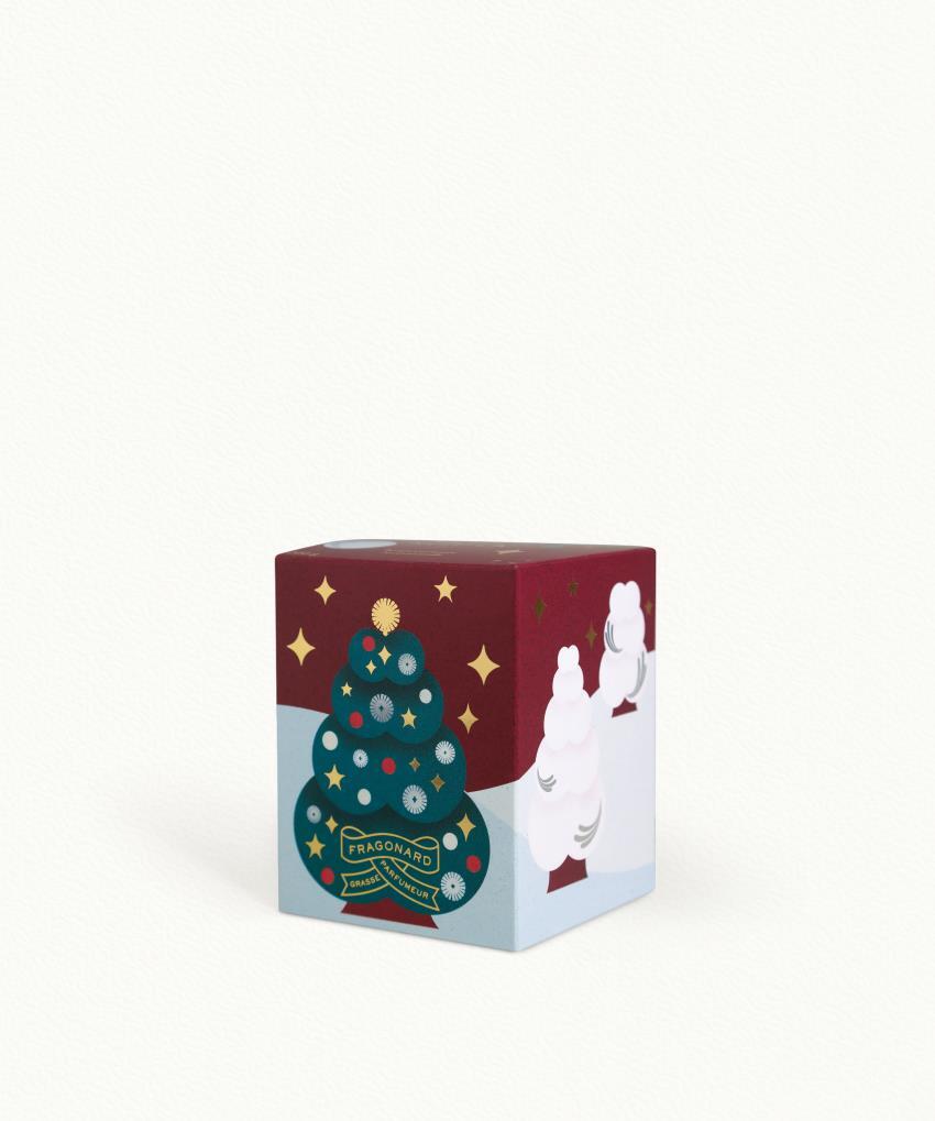 Cette Nuit Là Candle with case - Decorated glass pot