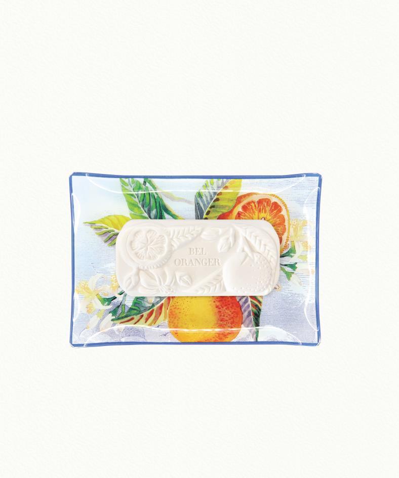 Bel Oranger Soap & Soapdish