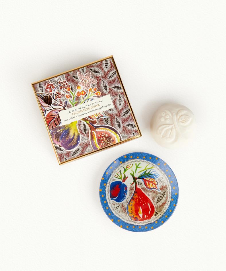 Encens Fève Tonka Soap & Soapdish