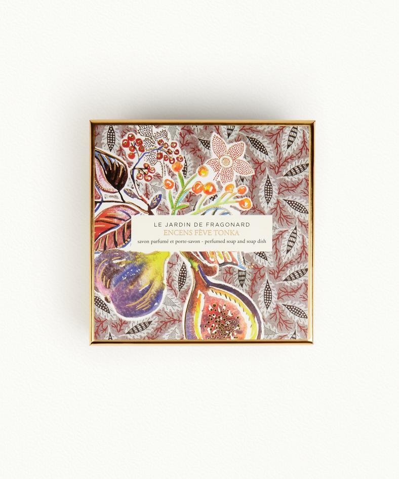 Encens Fève Tonka Soap & Soapdish